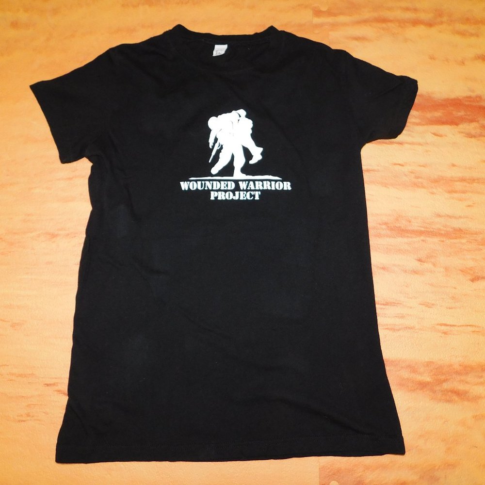 5/$30.00 Wounded Warrior Project Black T-shirt